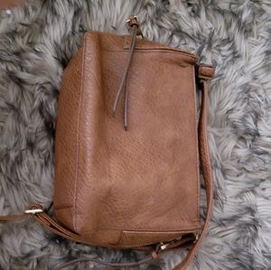 Brown crossbody bag